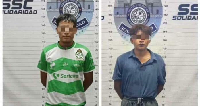 La Policía de Playa del Carmen respondió a dos casos de violencia familiar, unos sujetos que golpearon a sus parejas.