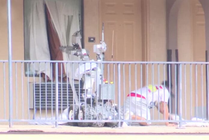 Video: Robot neutraliza a un delincuente que se enfrentó a balazos con la policía en Texas, Estados Unidos