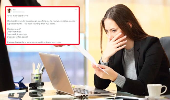 Joven revela que empresa donde trabajaba la despidió por insólita razón: “Ser tímida”