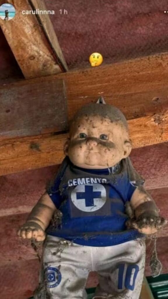 Cruz Azul podría estar sufriendo de "brujería", asegura esposa del futbolista Gonzalo Piovi tras su visita a Xochimilco