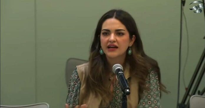 Critican a la senadora morenista Andrea Chávez por decir que en México ya no hay desapariciones ni ejecuciones.