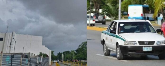 Suspenden clases en zona norte de Quintana Roo; taxistas no trabajarán este miércoles en Cancún. Y hay vuelos pospuestos o demorados.