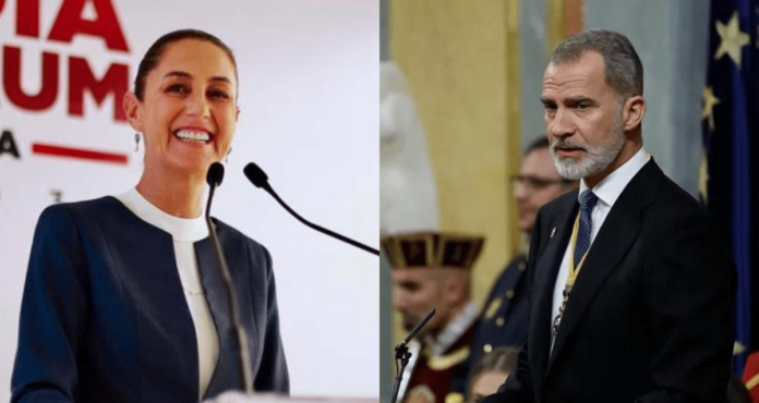 España no asistirá a la toma de posesión de Claudia Sheinbaum debido a la exclusión del rey Felipe VI