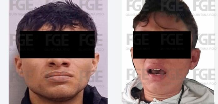 Detienen a dos de los sujetos que dispararon hace unos días contra la vivienda de una periodista en Cozumel.