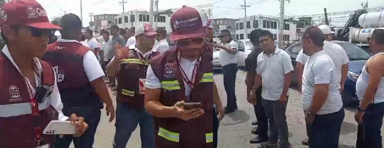 Video: Socios de Uber acusan a Imoveqroo de llamar a los taxistas de Cancún para provocarlos