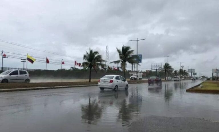 Vigilan en Quintana Roo posible formación de zona de baja presión en el mar Caribe