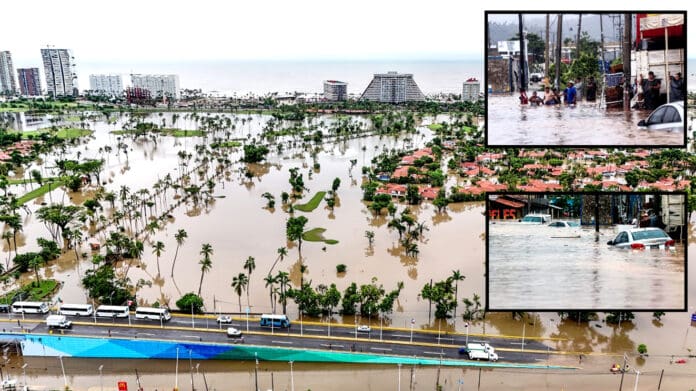 En emergencia, 40 municipios de Guerrero; colapso de caminos y falta de luz