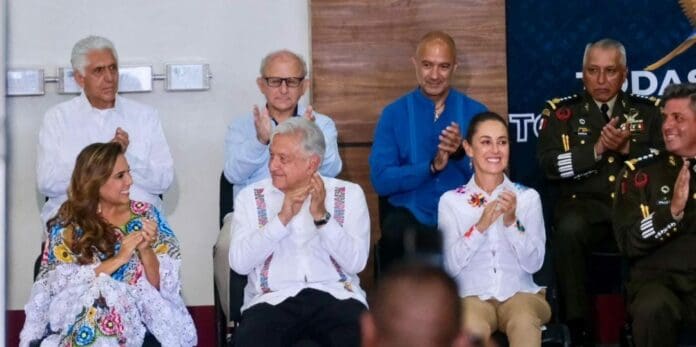 Agradece Mara Lezama a AMLO por las grandes obras realizadas en Quintana Roo. Afirmó que deja un gran legado.