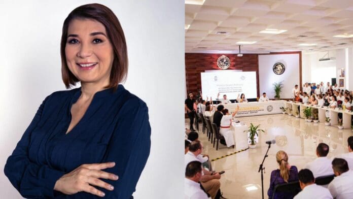 Kira Iris rinde protesta como regidora en Solidaridad, en relevo de Lili Campos quien dimitió al cargo