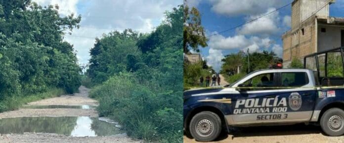 Se cometió un doble crimen en Cancún; hallan un degollado en Tres Reyes y un ensabanado cerca de la Unicaribe.