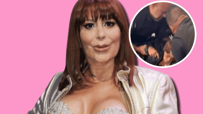 VIDEO: Alejandra Guzmán sufre fuerte caída en el aeropuerto y desata especulaciones