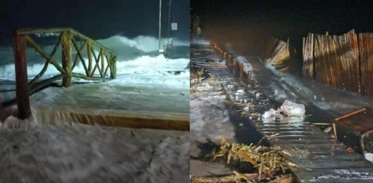 Video: Reportan saldo blanco en Yucatán tras paso de “Milton” que ya es categoría 4