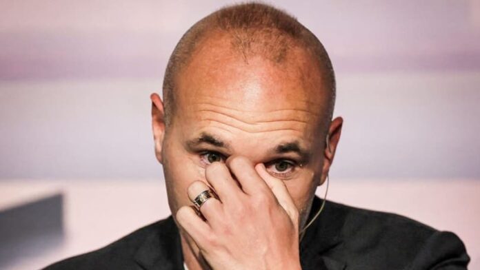 Video: Andrés Iniesta anuncia entre lágrimas su retiro como jugador de futbol