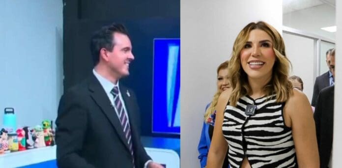 La gobernadora Marina del Pilar Ávila se deslinda del despido de conductor de televisión que criticó a su esposo.