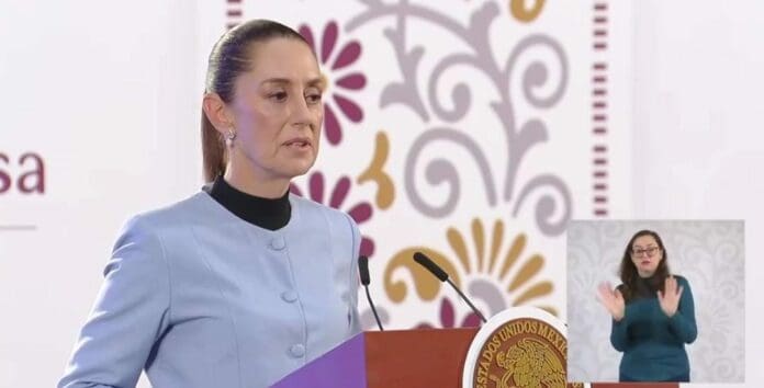 Confirma la mandataria federal Claudia Sheinbaum que ya envió iniciativa para tipificar feminicidios en todo México.