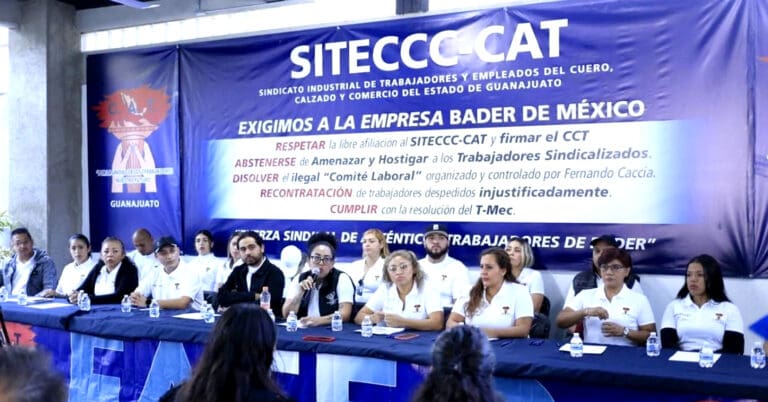 Por querer afiliarse a un sindicato, empresa alemana despide a 336 obreros en León, Guanajuato