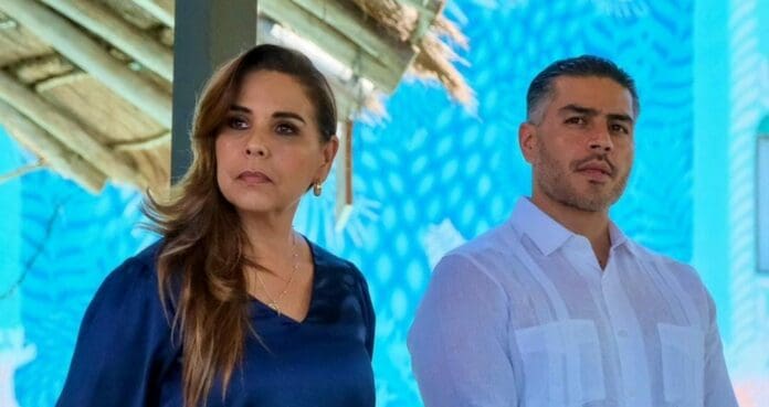 Presentan Omar García Harfuch y el titular de la Marina la estrategia nacional de seguridad a Mara Lezama.