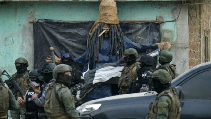 Célula del crimen organizado en Ecuador le rinde culto a 