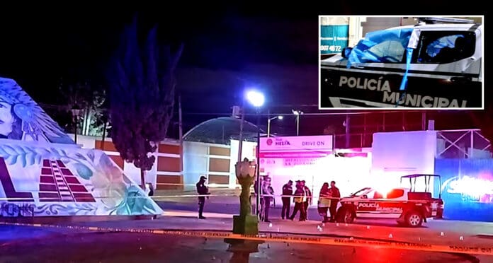 Acribillan a dos policías de San Miguel Xoxtla, Puebla; recibieron 20 balazos