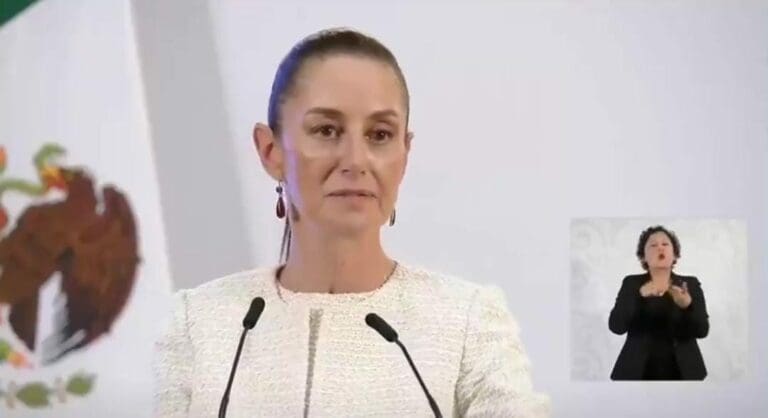 Denuncia Claudia Sheinbaum Pardo que hay una campaña en su contra y critica que ministros ganen 700 mil pesos.