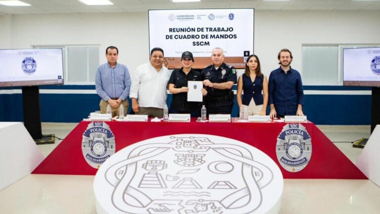 Una policía más humanista para garantizar la construcción de paz en Solidaridad: Estefanía Mercado