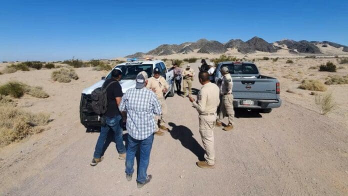 Rescatan a cineastas varados en Baja California; buscaban locaciones en el desierto