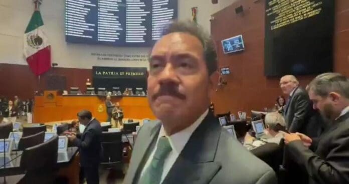 El senador morenista Ignacio Mier culpa a Labastida de violencia en Sinaloa; dejó de gobernar hace 30 años.