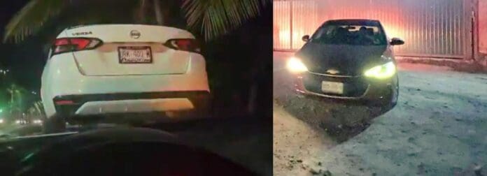 Un conductor de Uber denuncia que unos inspectores de Imoveqroo destrozaron su auto en Cancún al llevárselo a la fuerza.