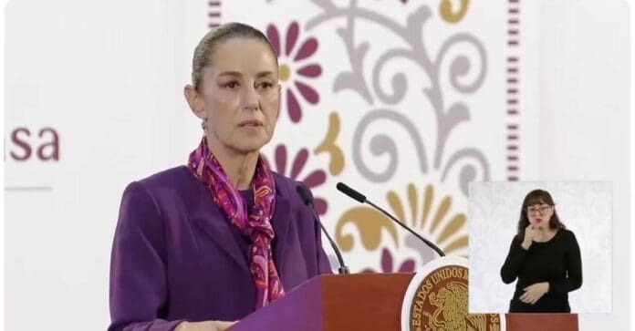 Claudia Sheinbaum justifico el encapsulamiento a los manifestantes que protestaron en el Gran Premio de México.