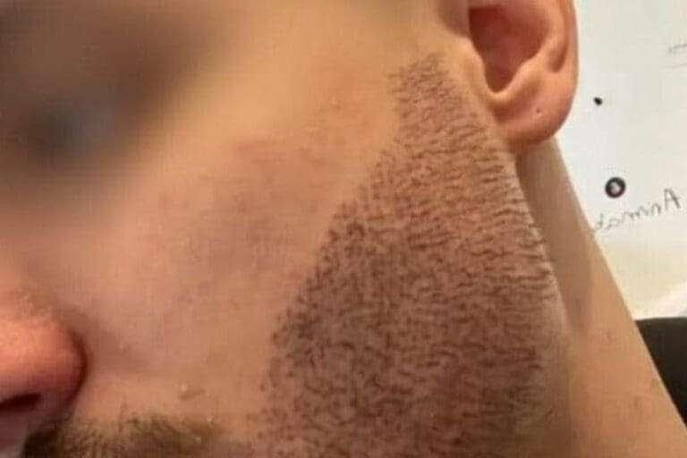 Joven de 24 años se quita la vida tras someterse a cirugía de barba que no quedó como quería