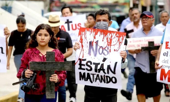 Es México segundo lugar del mundo más letal para periodistas, sólo debajo de Gaza