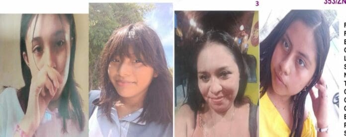 Buscan a una mujer y a tres menores reportadas como desaparecidas en Quintana Roo. Piden ayuda para localizarlas.