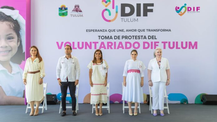 Voluntariado del DIF-Tulum toma protesta: “Esperanza que une, amor que transforma”