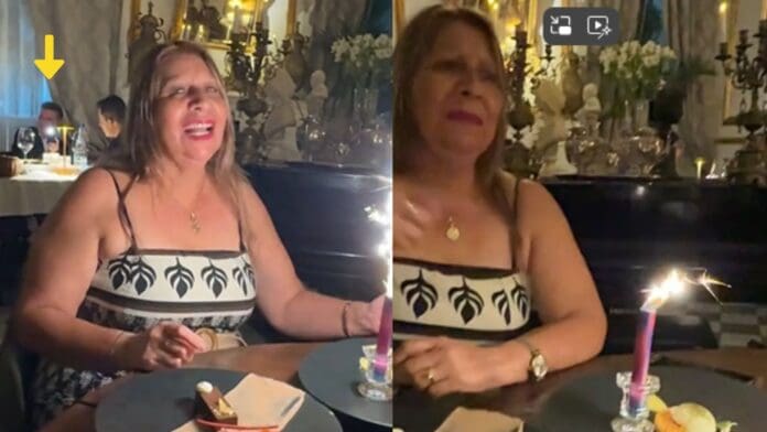 Video: Mujer pasa amargo cumpleaños por culpa de Luis Miguel; no dejó grabar porque salía en la toma
