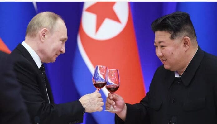 Vladimir Putin, firmó un tratado sobre la asociación estratégica del país con Corea del Norte.