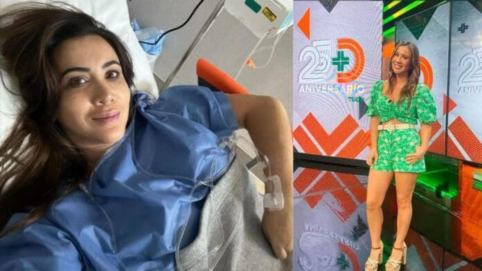 Conductora de televisión, Mariazel fue hospitalizada por una gastroenteritis