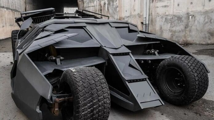 Conducir el batimóvil de 