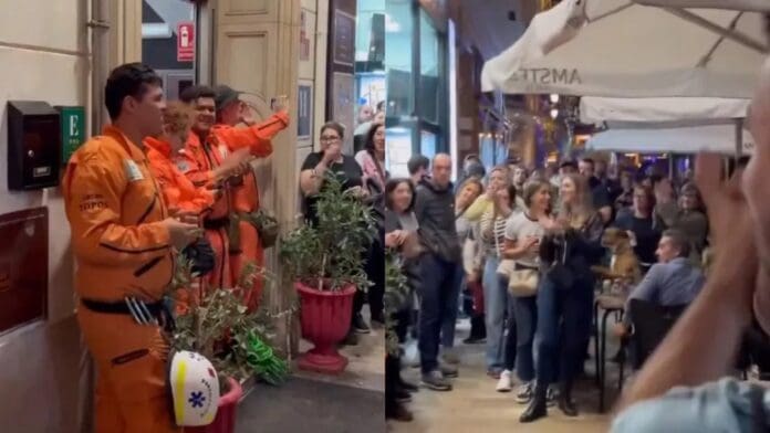 Video: Ovacionan a los 