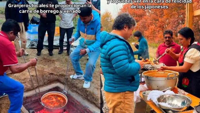Cocineros oaxaqueños viajan hasta Japón para preparar la tradicional barbacoa