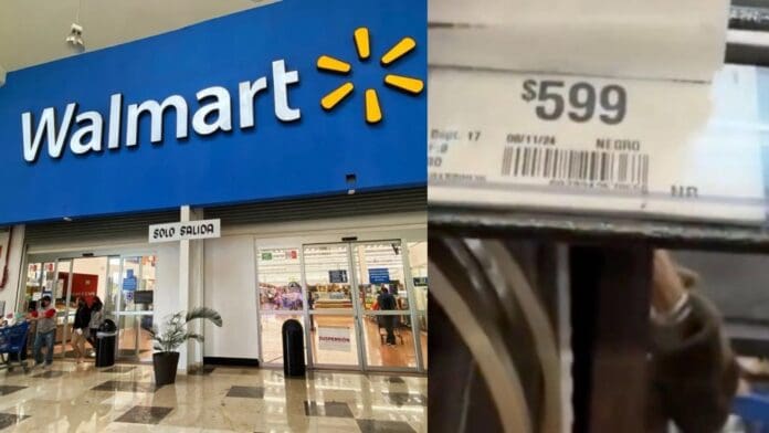 Exhiben precios fraudulentos en tienda Walmart durante 