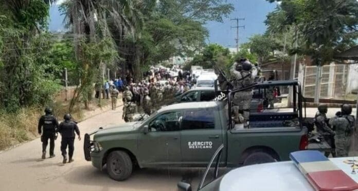 Denuncian que el CJNG obliga a la gente de Chiapas a exigir la salida de los militares de dicha entidad del sureste.