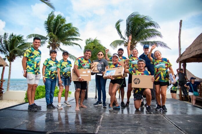 CONQUISTA IXCHEL EL 16° RALLY DEL AGUA EN EL PARQUEVENTURA PARK DE CANCÚN
