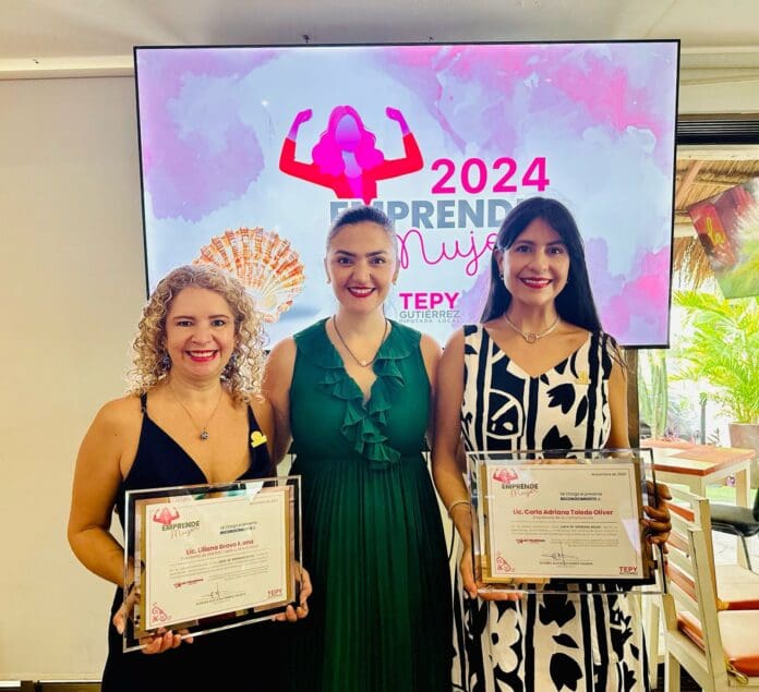 Diputada Tepy Gutiérrez con apoyo de Amexme Rivira Maya lanza en Playa del Carmen el programa “Emprende Mujer”