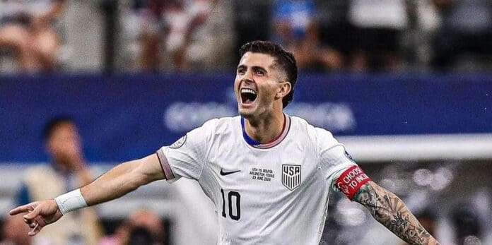 El futbolista Christian Pulisic anotó un gol y festejó con el baile de Donald Trump. La celebración generó opiniones encontradas,