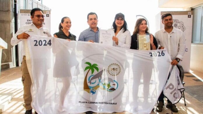 Recibe Solidaridad 13 certificaciones de Playas Platino