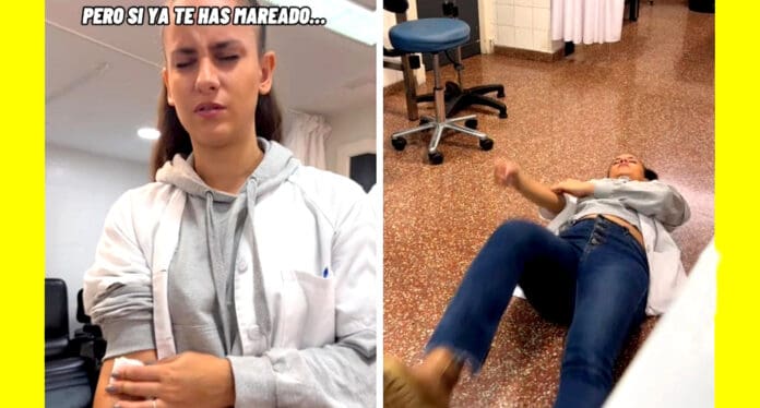 Video: Comparte enfermera truco para no marearse ni temer a las agujas en análisis de sangre