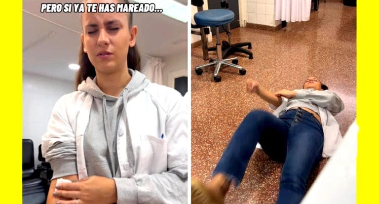 Video: Comparte enfermera truco para no marearse ni temer a las agujas en análisis de sangre