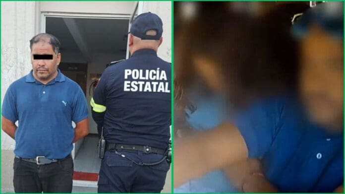 Detienen a chofer por tocar a joven que iba dormida en transporte público en Ecatepec, Edomex