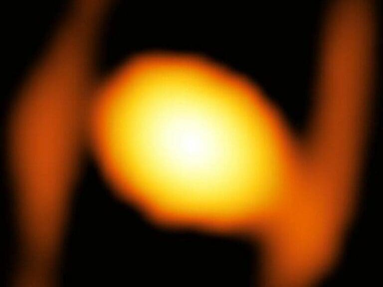 Fotografían por primera vez una estrella fuera de nuestra galaxia