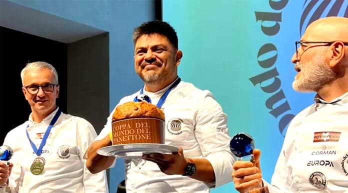 Vence chef mexicano a italianos al hornear el mejor panettone del mundo